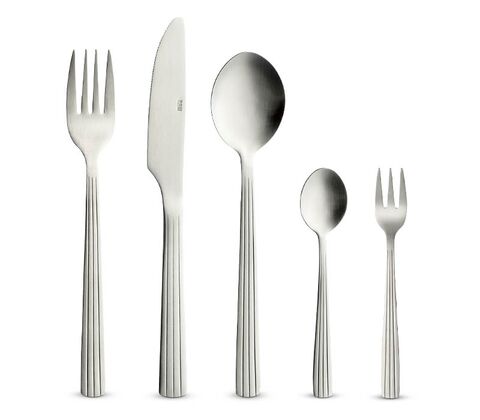 Raw bestik 50 dele mat stål