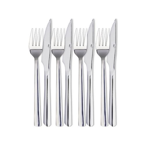 Raw steak bestik blank 8 dele