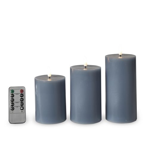 Dacore LED lys 3 stk Indigo m. fjernbetjening