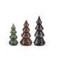 Juletræer multifarvet 3 stk