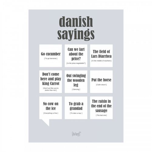 Dialægt danish sayings