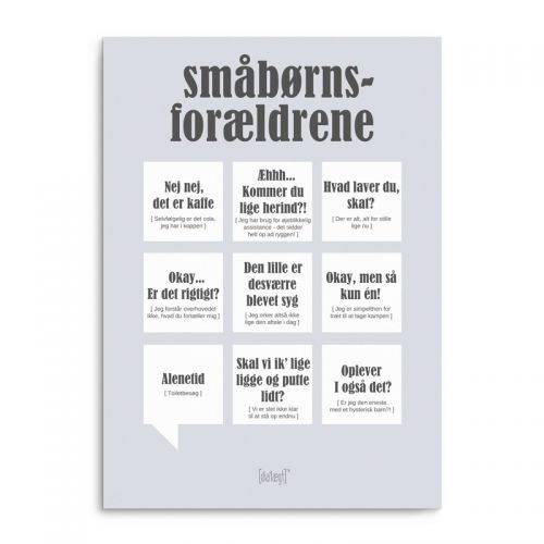 Dialægt - småbørnsforældrene