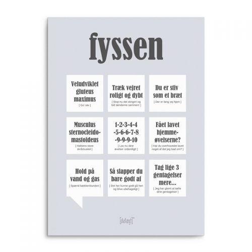 Dialægt - fyssen