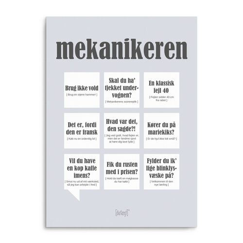 Dialægt - mekanikeren