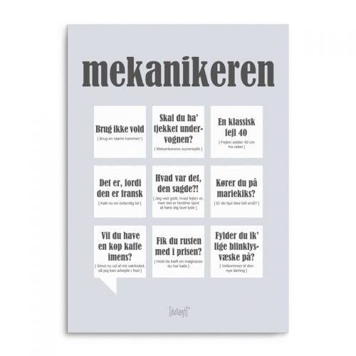 Dialægt - mekanikeren