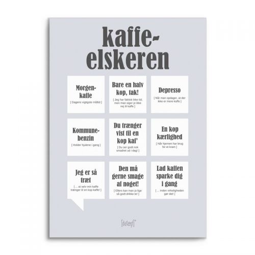 Dialægt - kaffeelskeren