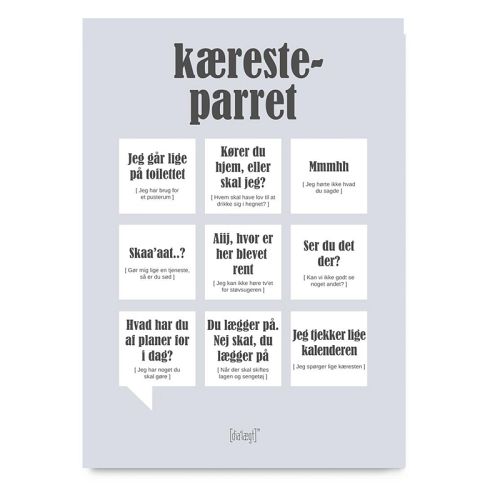 Dialægt kæresteparret