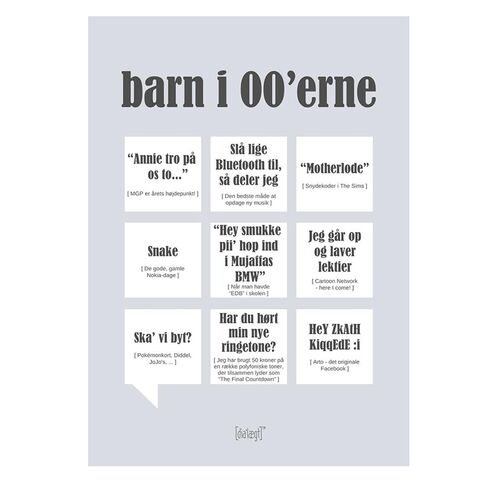 Dialægt barn i 00´erne
