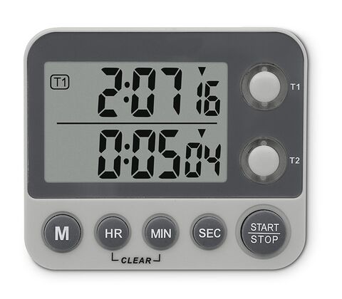 Elektronisk minutur med 2 ringetider