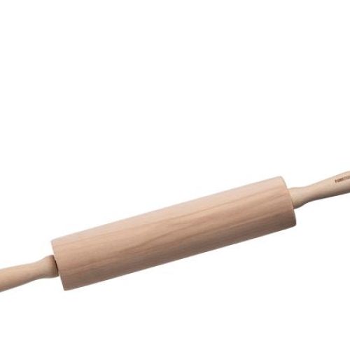 Traditionel kagerulle i ubehandlet bøge træ. 44 cm.