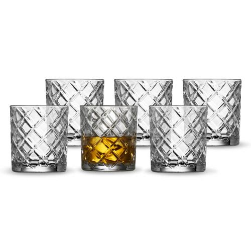 Lyngby whiskyglas Diamond 6 stk.
