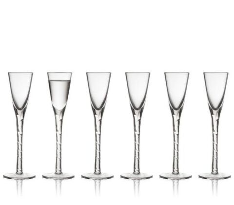 Lyngby snapseglas Paris 2,5 cl 6 stk. klar