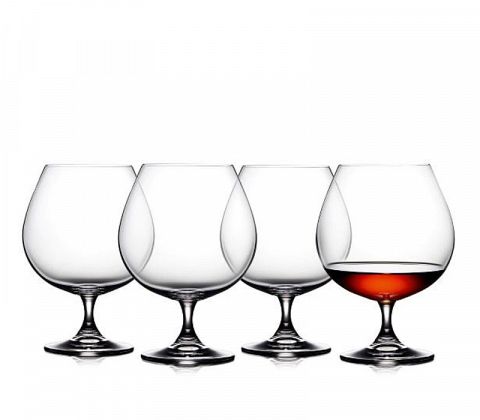 Lyngby Glas Juvel cognacglas 4 stk.