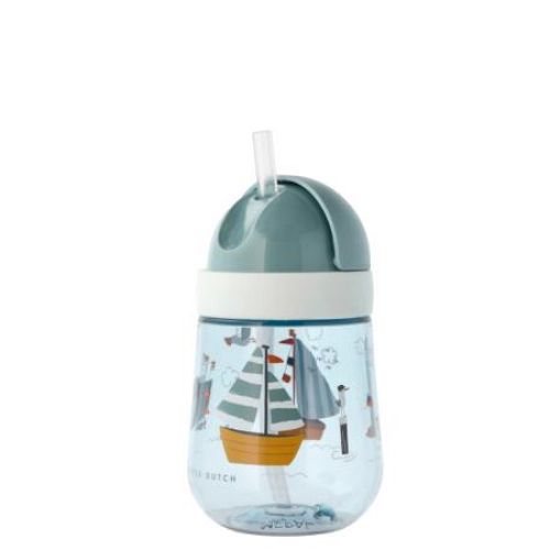 Mepal børnekrus med drikketud 300 ml sailors bay blå