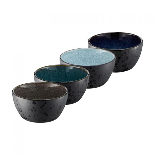 Bitz Skål sort 12 cm. (to-farvet)