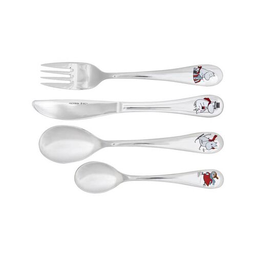 Mumi børne bestiksæt vinter 4 dele