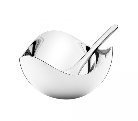 Georg Jensen Bloom saltkar m. ske