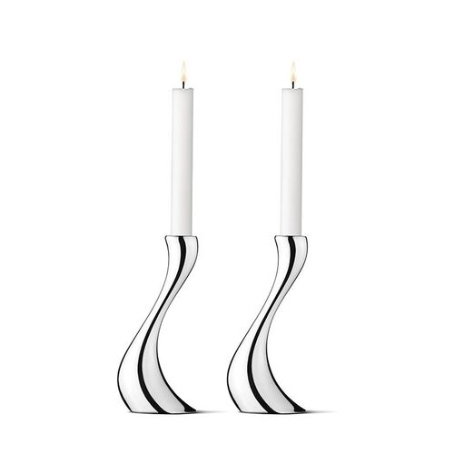 Georg Jensen Cobra stager H20 m lys, 2 stk
