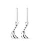 Georg Jensen Cobra stager H20 m lys, 2 stk