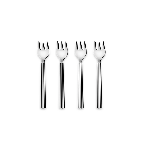 Georg Jensen Bernadotte kagegaffel 4 pk. gaveæske