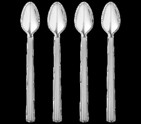 Georg Jensen Bernadotte is ske / toddyske 4-pk.