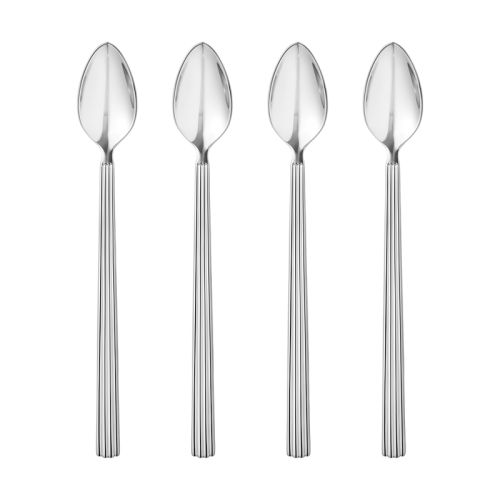 Georg Jensen Bernadotte is ske / toddyske 4-pk.