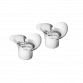 Georg Jensen Bloom Botanica fyrfadsstage 2-pk.