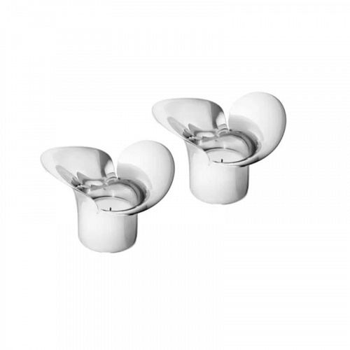 Georg Jensen Bloom Botanica fyrfadsstage 2-pk.