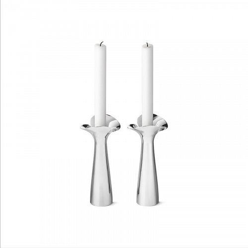 Georg Jensen Bloom Botanica lysestager 2-pk.