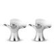 Georg Jensen Bloom Taper lysestager 2 stk.