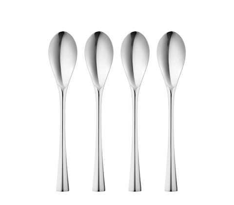 Georg Jensen Cobra dessert skeer 4 stk. blankpoleret