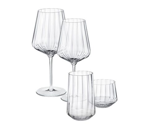 Georg Jensen Bernadotte glas 2 el. 6 stk.