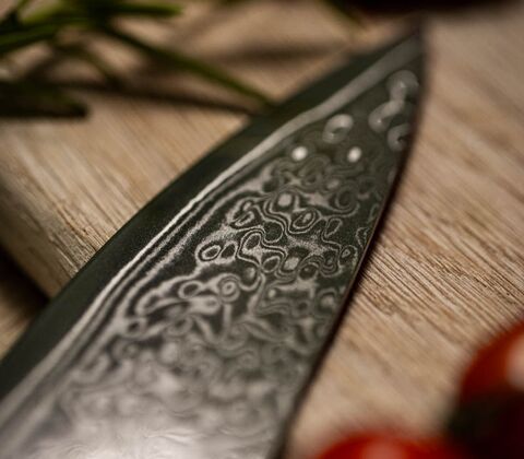 Hâws damascus Laguiole knivsæt 6 dele