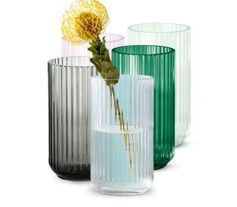 Lyngby vase 20cm glas