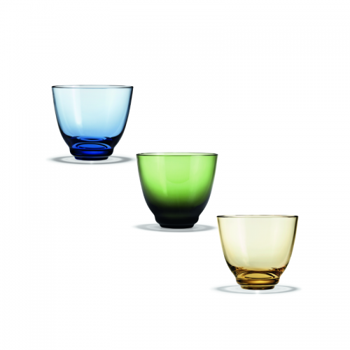 Holmegaard Flow farvede vandglas