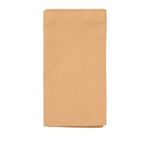 Juna 4 stk. stofservietter Basic okkerfarvet