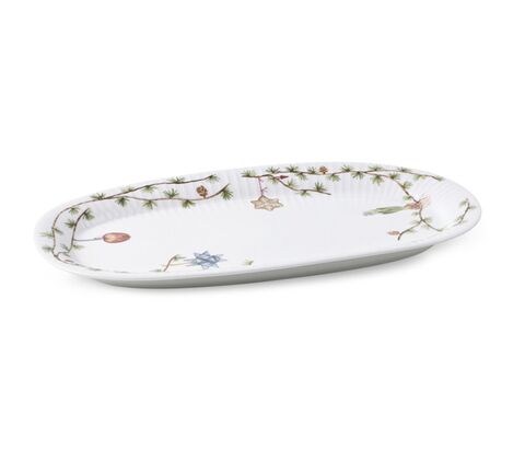 Hammershøi jul ovalt serv.fad