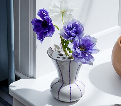 Kähler Signature vase lilla