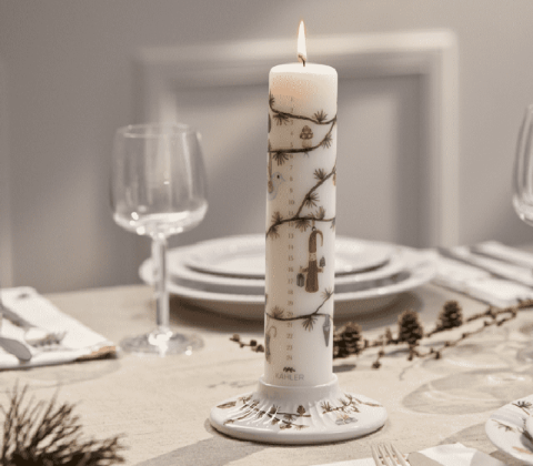 Kähler Hammershøi Christmas bloklysestage 2023