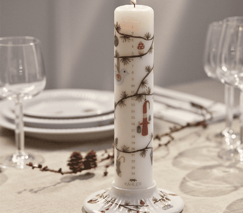 Kähler Hammershøi Christmas bloklysestage 2023