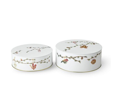 Kähler Hammershøi jul opbevaringsdåser 2023 2-pk