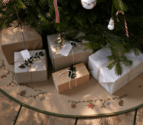 Hammershøi Jul juletræstæppe