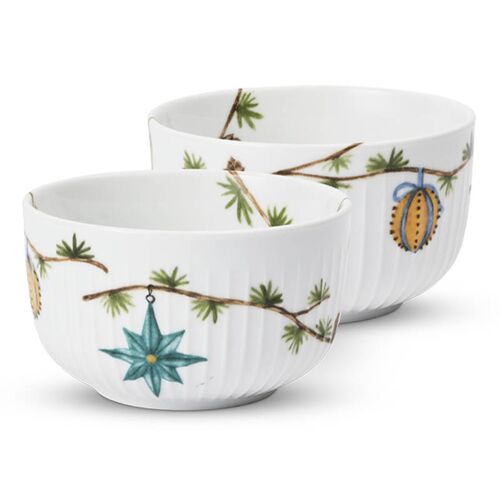 Hammershøi juleskål med dekoration 11 cm.