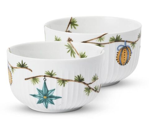 Hammershøi juleskål med dekoration 11 cm.