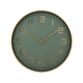 Karlsson Vægur Elegance Glow, grøn, Ø40 cm