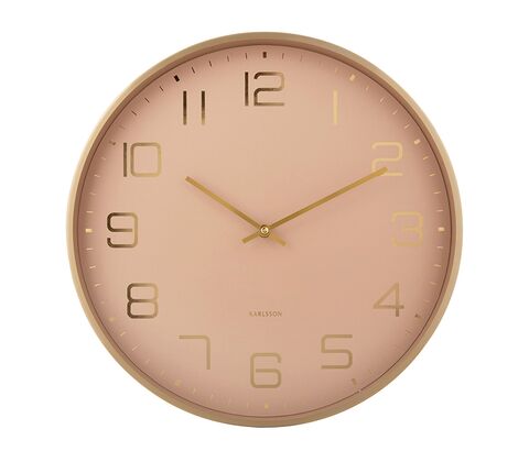 Karlsson vægur elegance glow, sand