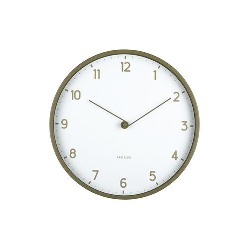 Karlson vægur 30 cm armygrøn