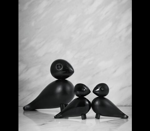 Kay Bøjesen turtelduer sort