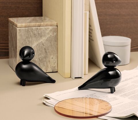 Kay Bøjesen turtelduer sort