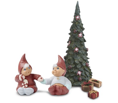 Klarborg Kamille & Loui med juletræ & gaver